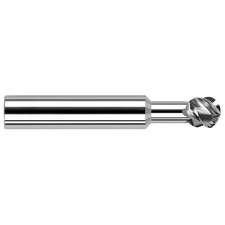 Harvey Tool 0.0620 in. Cutter dia x 0.3750 in. 3/8 Neck Length x 270Deg Carbide Undercutting End Mill, 2 Flutes 722304
